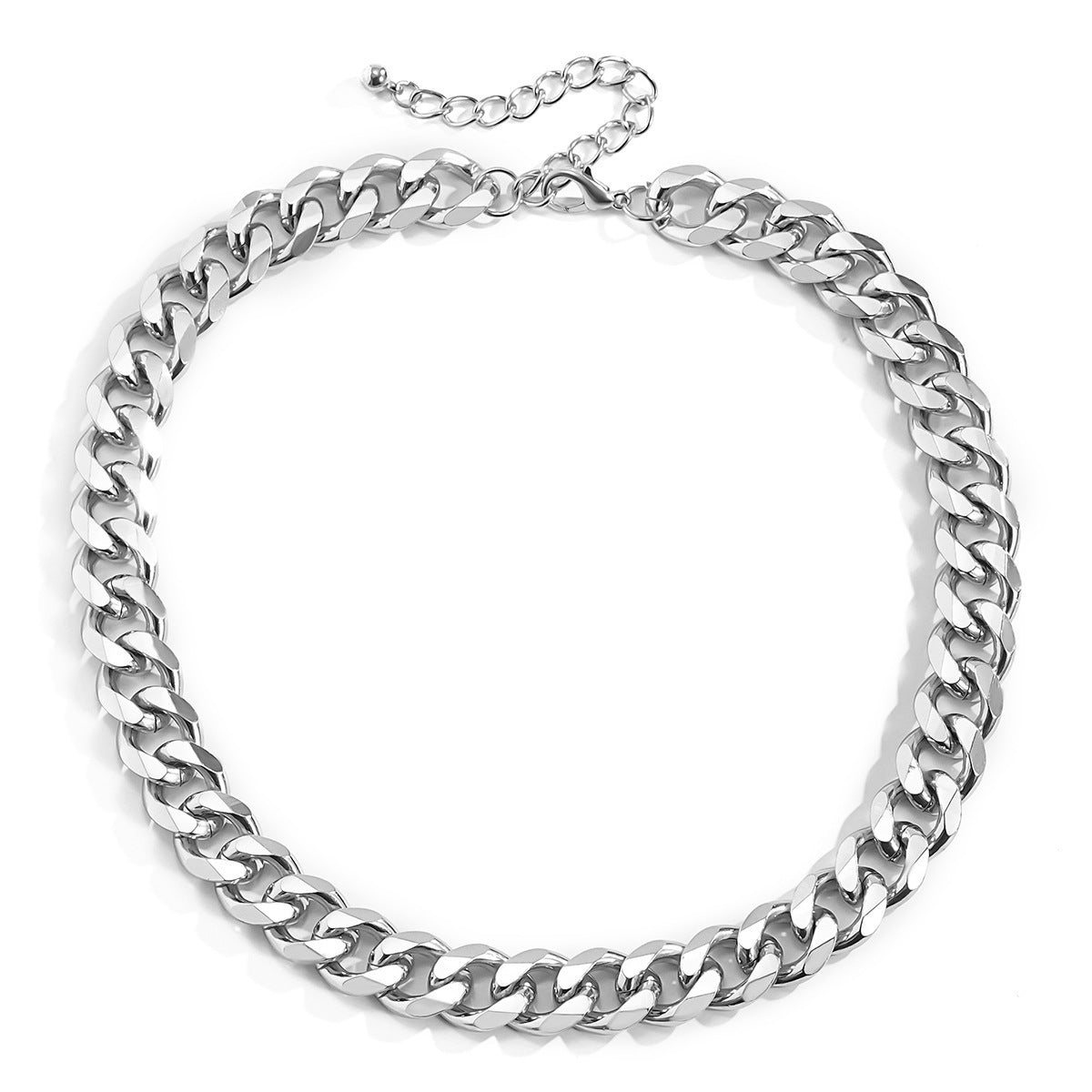 Fashion Geometric Snake Bone Chain Design Necklace