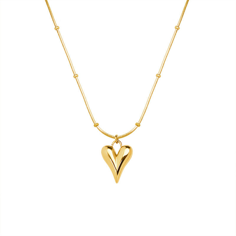 Exquisite Heart Shaped Versatile Pendant Necklace